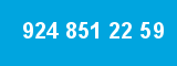 924 851 22 59